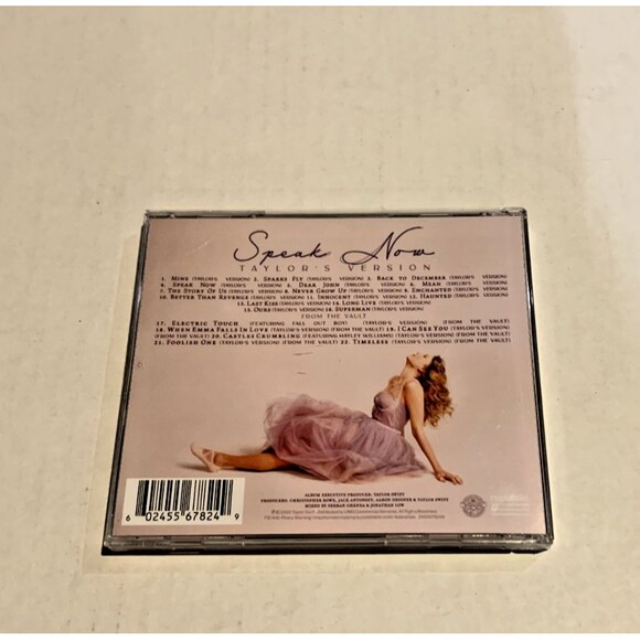 Speak Now (Taylor's Version) by Taylor Swift 2 CD 2023 - OPEN/UNSEALED CASE - Picture 6 of 9